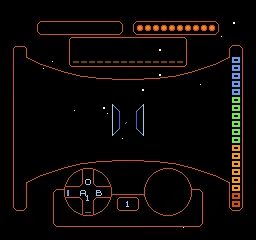 Star Voyager gameplay screenshot on NES