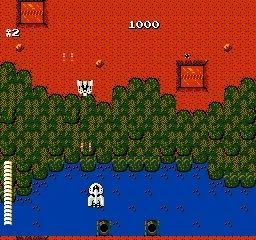 Starship Hector gameplay screenshot on NES