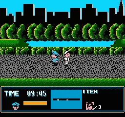 Street Cop gameplay screenshot on NES