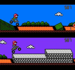 Stunt Kids gameplay screenshot on NES