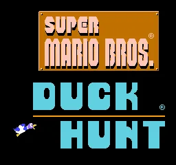 Super Mario Bros. / Duck Hunt gameplay screenshot on NES