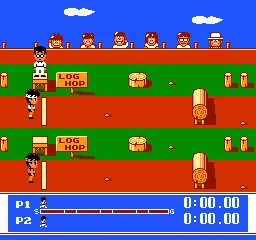 Super Team Games gameplay screenshot on NES