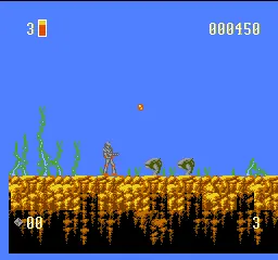 Super Turrican gameplay screenshot on NES