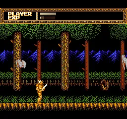Sword Master gameplay screenshot on NES