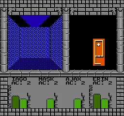 Swords and Serpents gameplay screenshot on NES