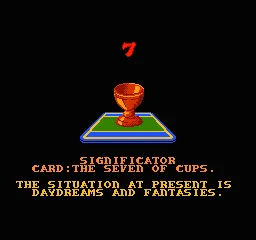 Taboo: The Sixth Sense gameplay screenshot on NES