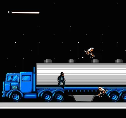 Terminator 2: Judgment Day gameplay screenshot on NES