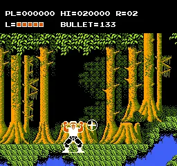 The Adventures of Bayou Billy gameplay screenshot on NES