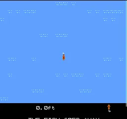 The Black Bass gameplay screenshot on NES