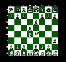 The Chessmaster gameplay screenshot on NES