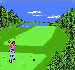 The Golf '92 gameplay screenshot on NES