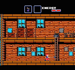 The Goonies II gameplay screenshot on NES