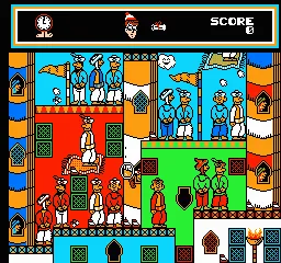 The Great Waldo Search gameplay screenshot on NES