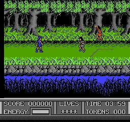 The Legend of Prince Valiant gameplay screenshot on NES