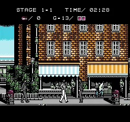 The Mafat Conspiracy gameplay screenshot on NES