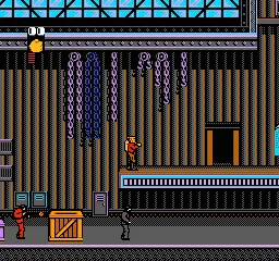 The Rocketeer gameplay screenshot on NES