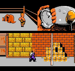 The Three Stooges gameplay screenshot on NES