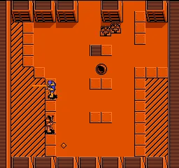 The Uncanny X-Men gameplay screenshot on NES