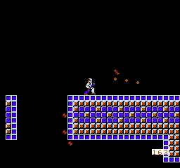 Thexder gameplay screenshot on NES