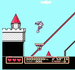 Tiny Toon Adventures 2: Trouble in Wackyland gameplay screenshot on NES