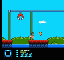 Treasure Master gameplay screenshot on NES