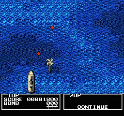 Twin Eagle gameplay screenshot on NES