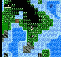 Ultima: Quest of the Avatar gameplay screenshot on NES