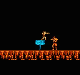Werewolf: The Last Warrior gameplay screenshot on NES