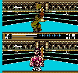 World Boxing gameplay screenshot on NES