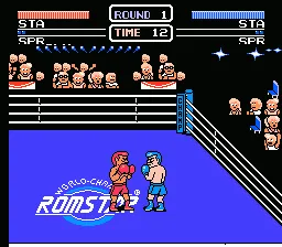 World Champ gameplay screenshot on NES