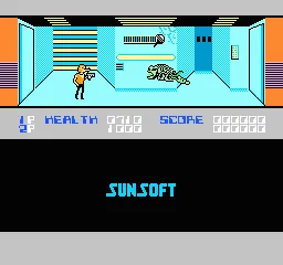 Xenophobe gameplay screenshot on NES