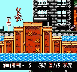 Yo! Noid gameplay screenshot on NES