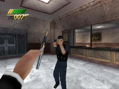 007: The World Is Not Enough gameplay screenshot on PS1