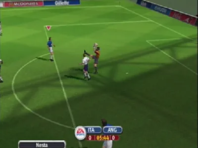 2002 FIFA World Cup gameplay screenshot on PS1