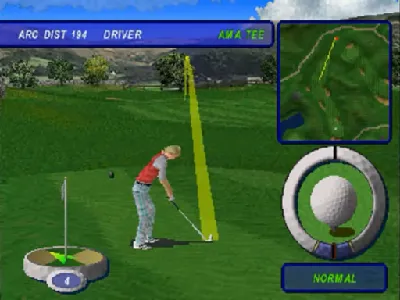 Actua Golf 3 gameplay screenshot on PS1