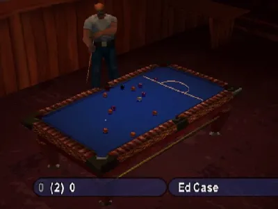 Actua Pool gameplay screenshot on PS1