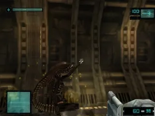 Alien Resurrection gameplay screenshot on PS1