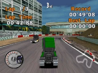 All-Star Racing 2 gameplay screenshot on PS1