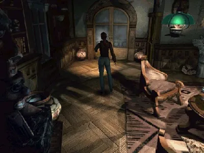 Alone in the Dark: The New Nightmare gameplay screenshot on PS1