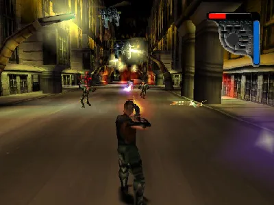 Apocalypse gameplay screenshot on PS1