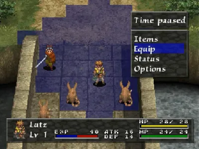 Arc the Lad III gameplay screenshot on PS1