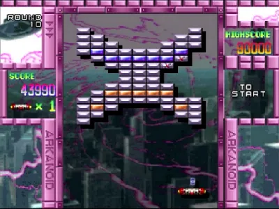 Arkanoid Returns gameplay screenshot on PS1