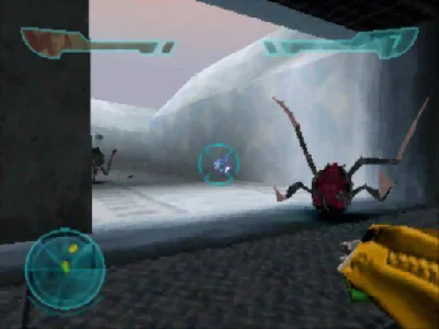 Armorines: Project S.W.A.R.M. gameplay screenshot on PS1