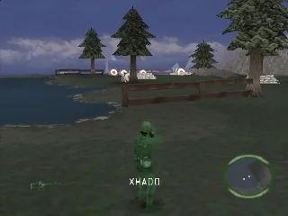 Army Men World War: Team Assault gameplay screenshot on PS1