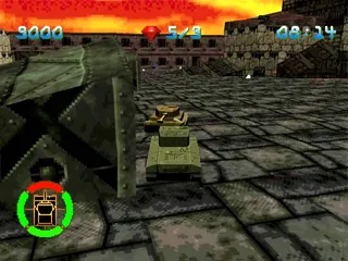 Assault Rigs gameplay screenshot on PS1