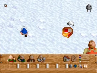 Baldies gameplay screenshot on PS1