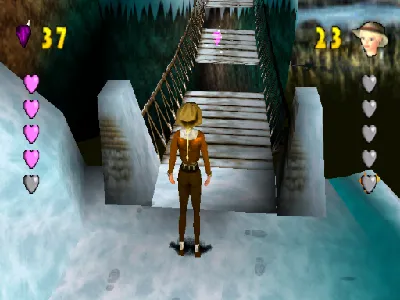 Barbie Explorer gameplay screenshot on PS1