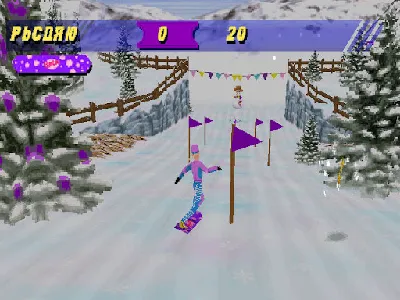 Barbie Super Sports gameplay screenshot on PS1
