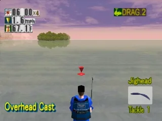 Bass Landing gameplay screenshot on PS1