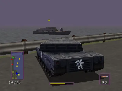 BattleTanx: Global Assault gameplay screenshot on PS1
